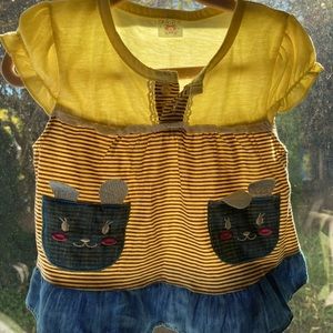 Cute rabbit cami/shirt for baby